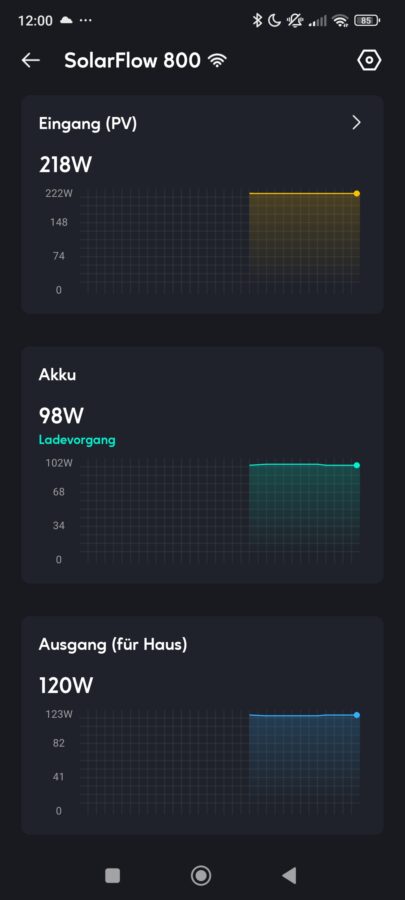 Zendure Solarflow 800 App Einstellungen 4