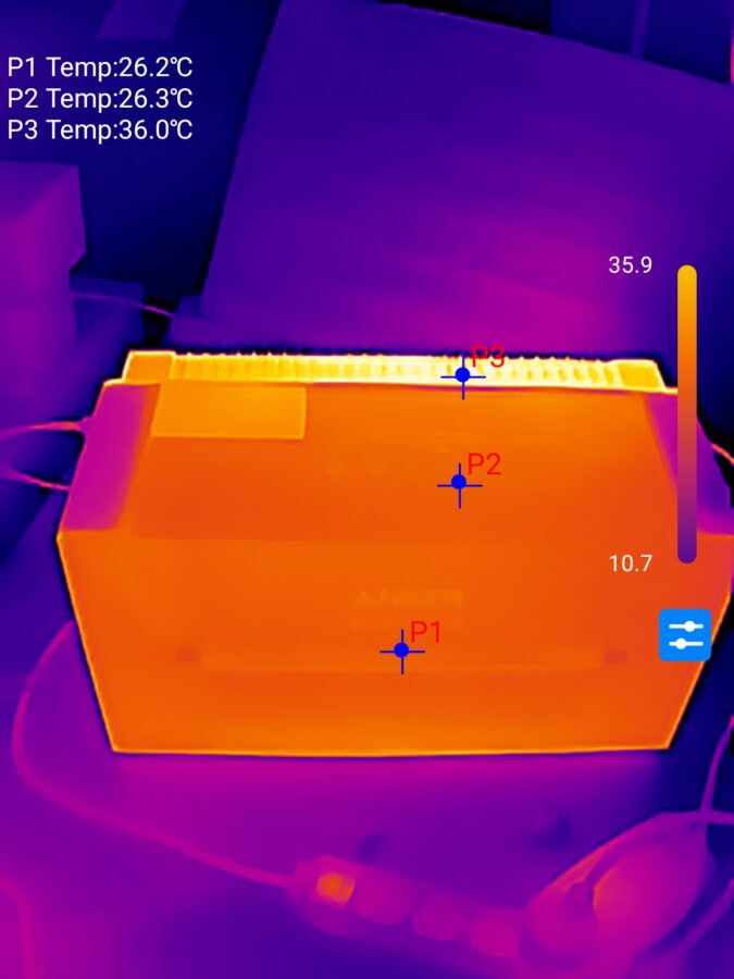 Anker Solarbank 2 AC Temperatur 1