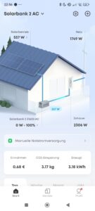 Anker Solarbank 2 AC Testbetrieb App 1