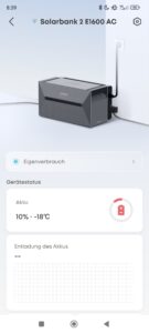 Anker Solarbank 2 AC Winterbetrieb App 2