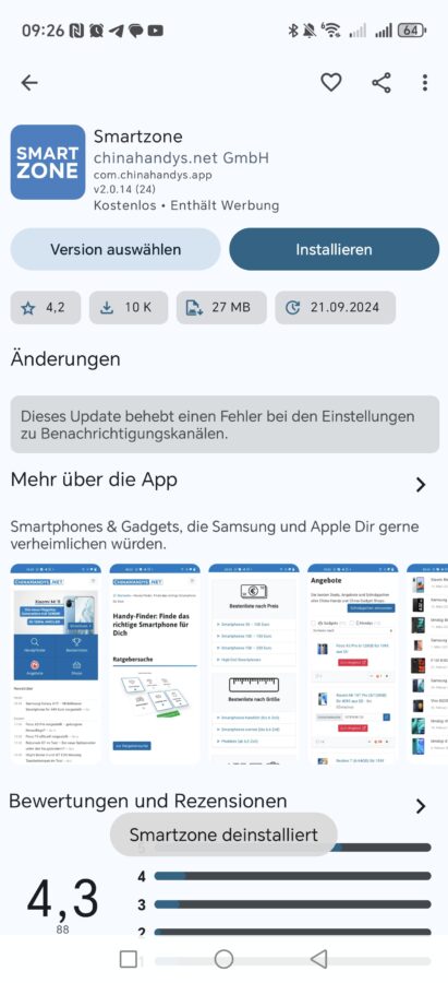 Aurora Store Apps ohne Google Konto herunterladen Anleitung 12