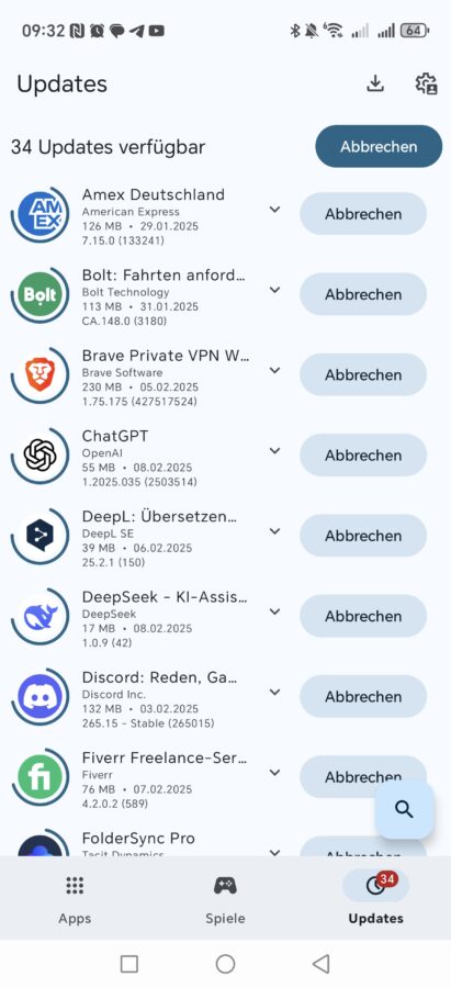 Aurora Store Apps ohne Google Konto herunterladen Anleitung 16