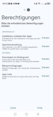 Aurora Store Apps ohne Google Konto herunterladen Anleitung 4