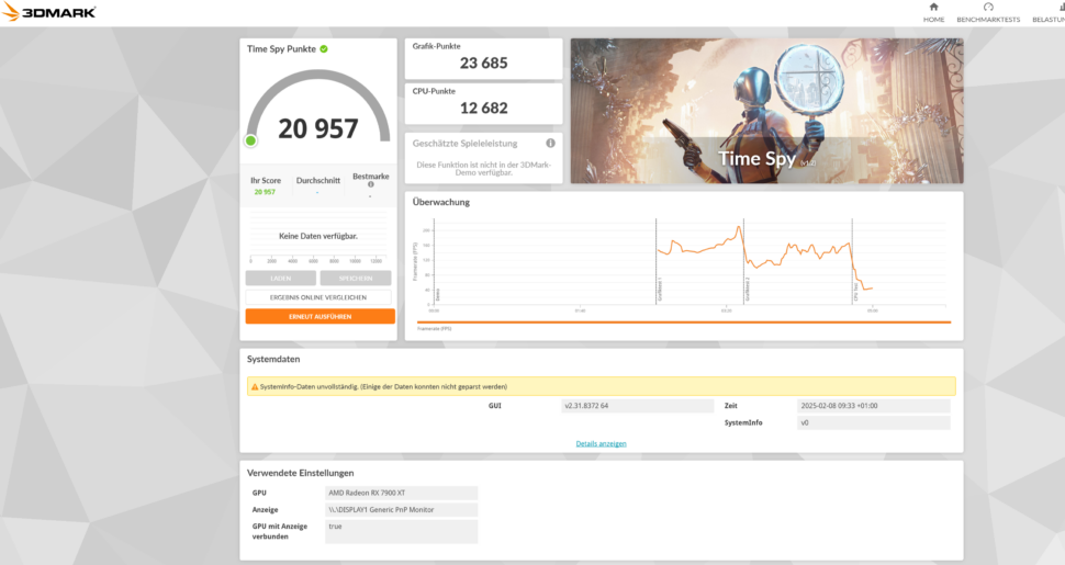 3DMark Benchmark PC Main PC