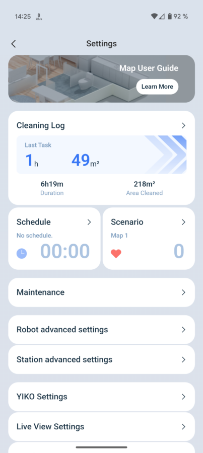 Ecovacs Deebot X8 Pro Omni Screenshot 3