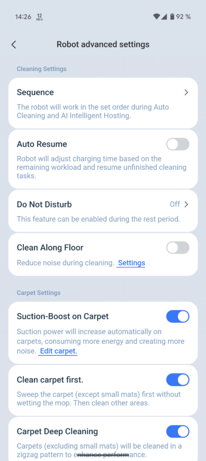 Ecovacs Deebot X8 Pro Omni Screenshot 5