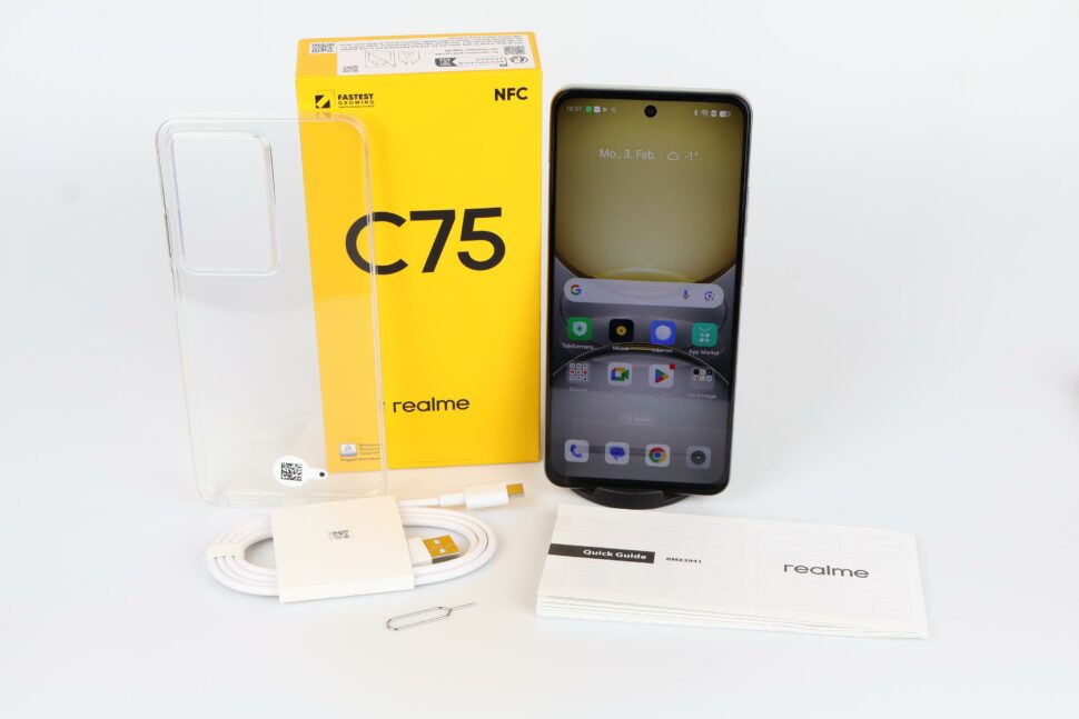 Realme C75 Lieferumfang