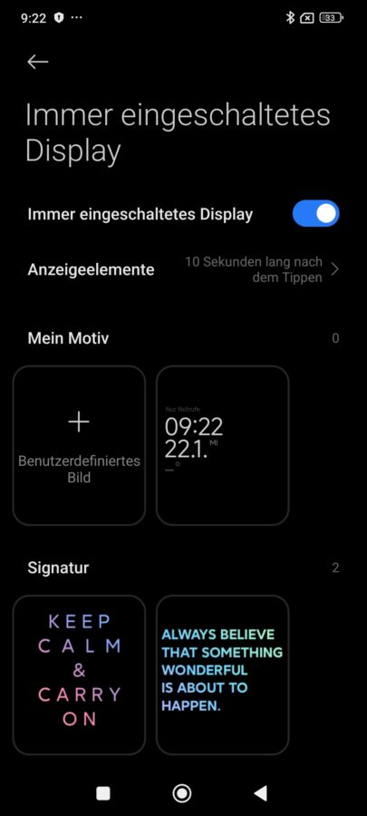 Screenshot redmi note 14 display 4