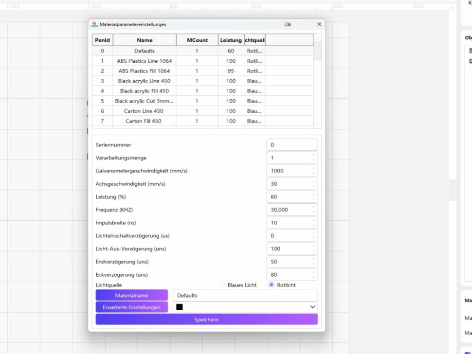 Materialdatenbank