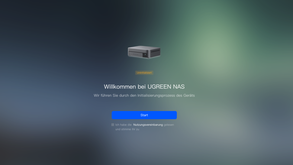 Ugreen NAS Einrichtung 1