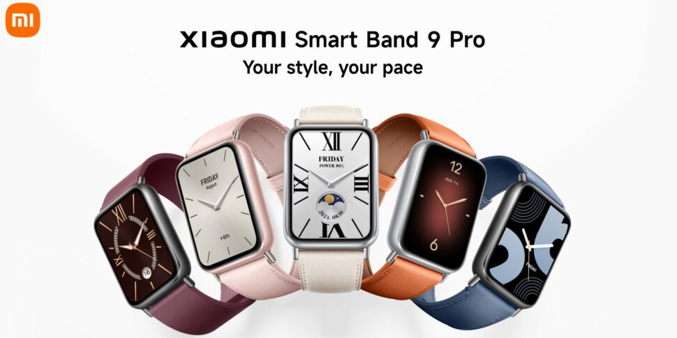 Xiaomi Smart Band 9 Pro KV White Leather Launch MWC