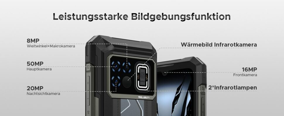 Doogee Fire 6 Max vorgestellt Angebot Kamera 2