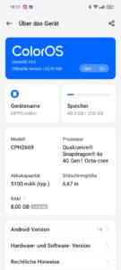 Test Oppo A40M Sytem 5