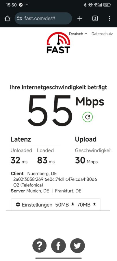 Redmi Note 14 Pro Speedtest mobile