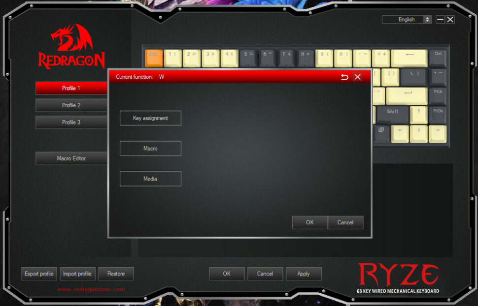 Redragon Ryze Test Software 2