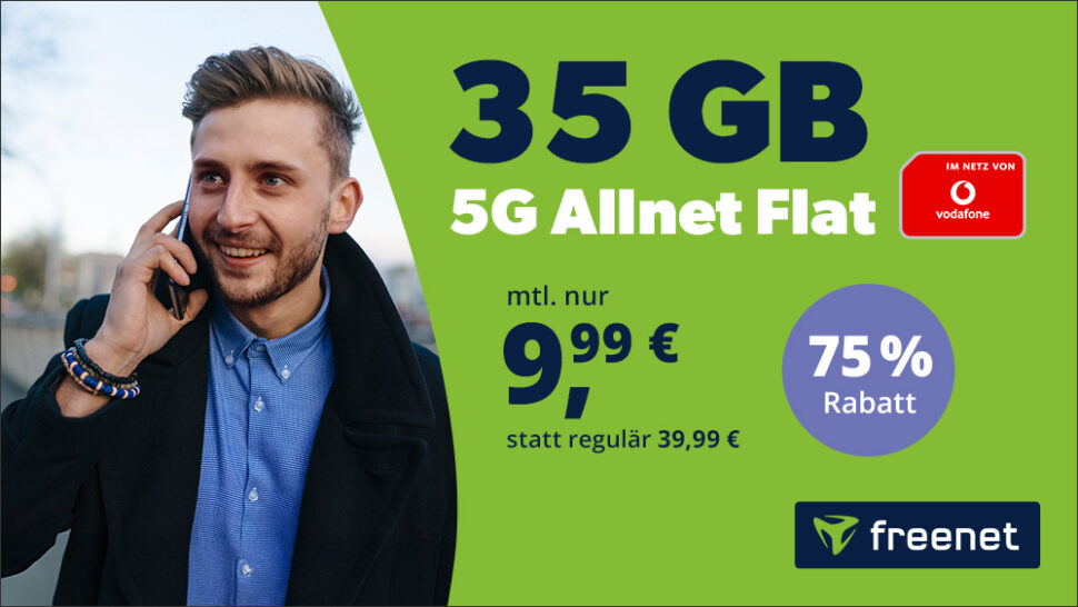 freenet 35GB vodafone banner