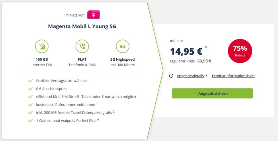 Freenet Telekom Young Deal Maerz 25 1