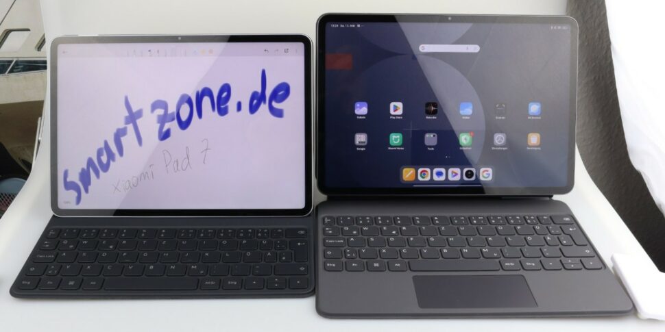 Xiaomi Pad 7 Tastatur Cases Test beide Head