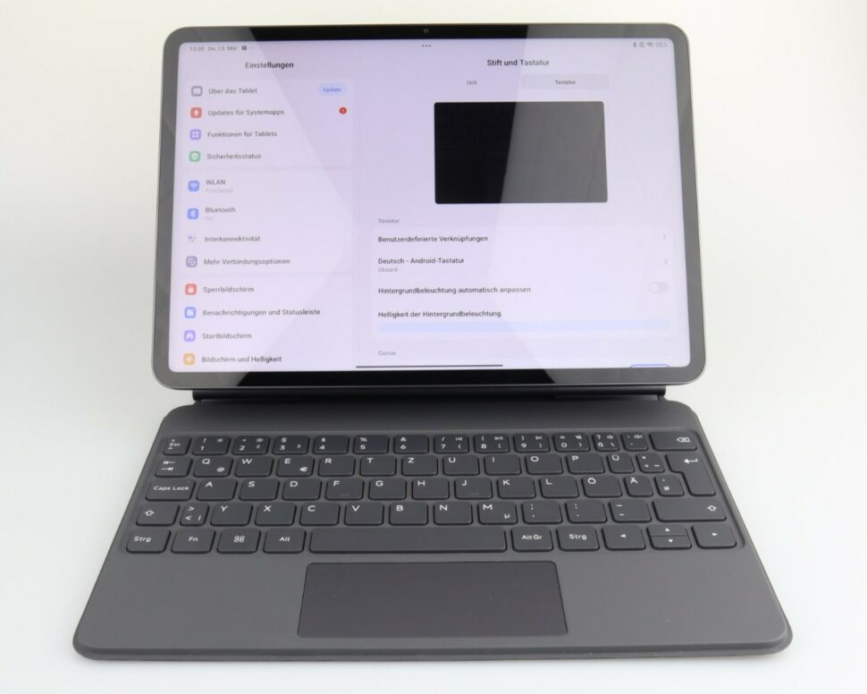 Xiaomi Pad 7 Focus Keyboard Test Praxis 2