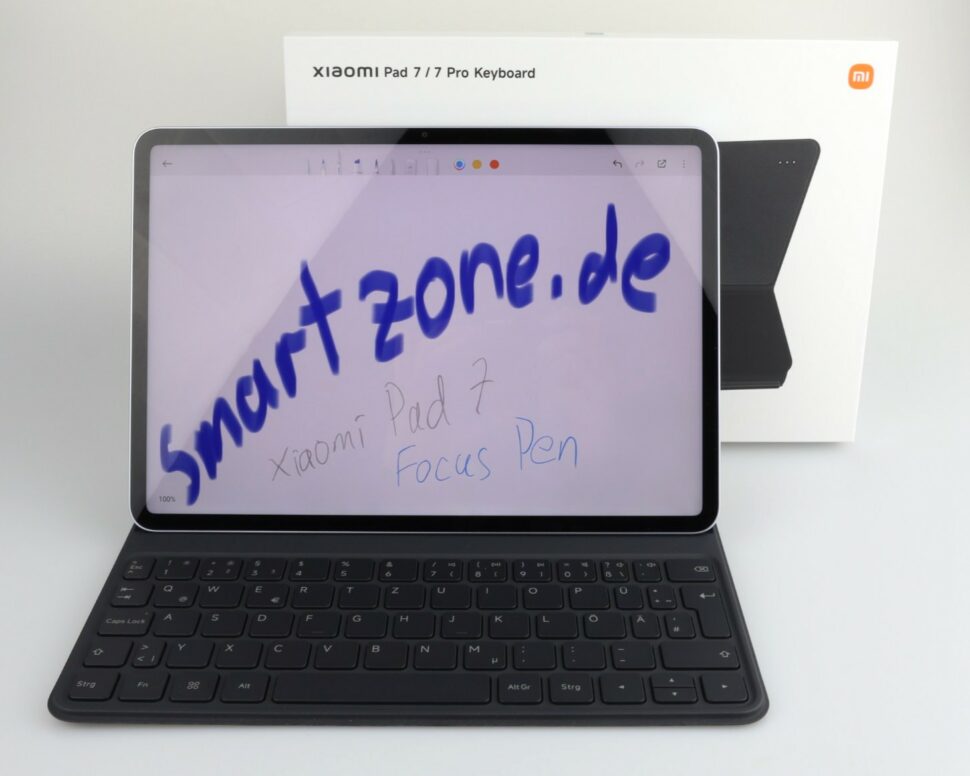 Xiaomi Pad 7 Keyboard Test Head 2