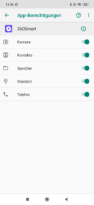 360 s5 app berechtigungen