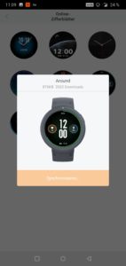 Amazfit Verge Lite Testbericht Watchfaceändern 1