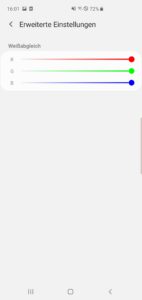 Displayeinstellungen Samsung Galaxy S10 3