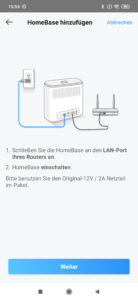 EufyCam E App Einrichtung 3