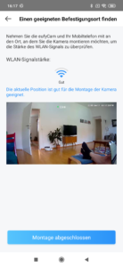 EufyCam E Kamera mit Wifi verbinden