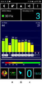GPS Test Empfang Fix Redmi 7a 2