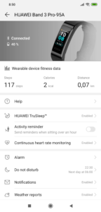 Huawei Band 3 Pro App 1