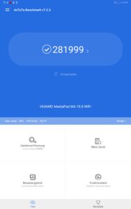 Huawei MediaPad M6 Testbericht Screenshots 17