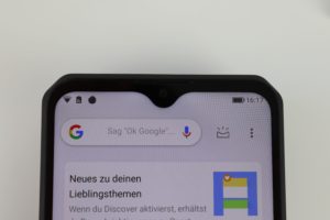 Oukitel K12 Notch Displayränder 1