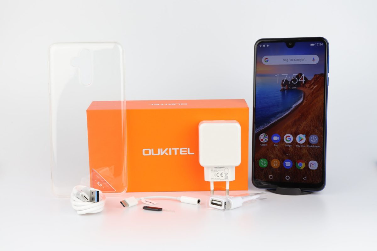 Oukitel K9 Lieferumfang