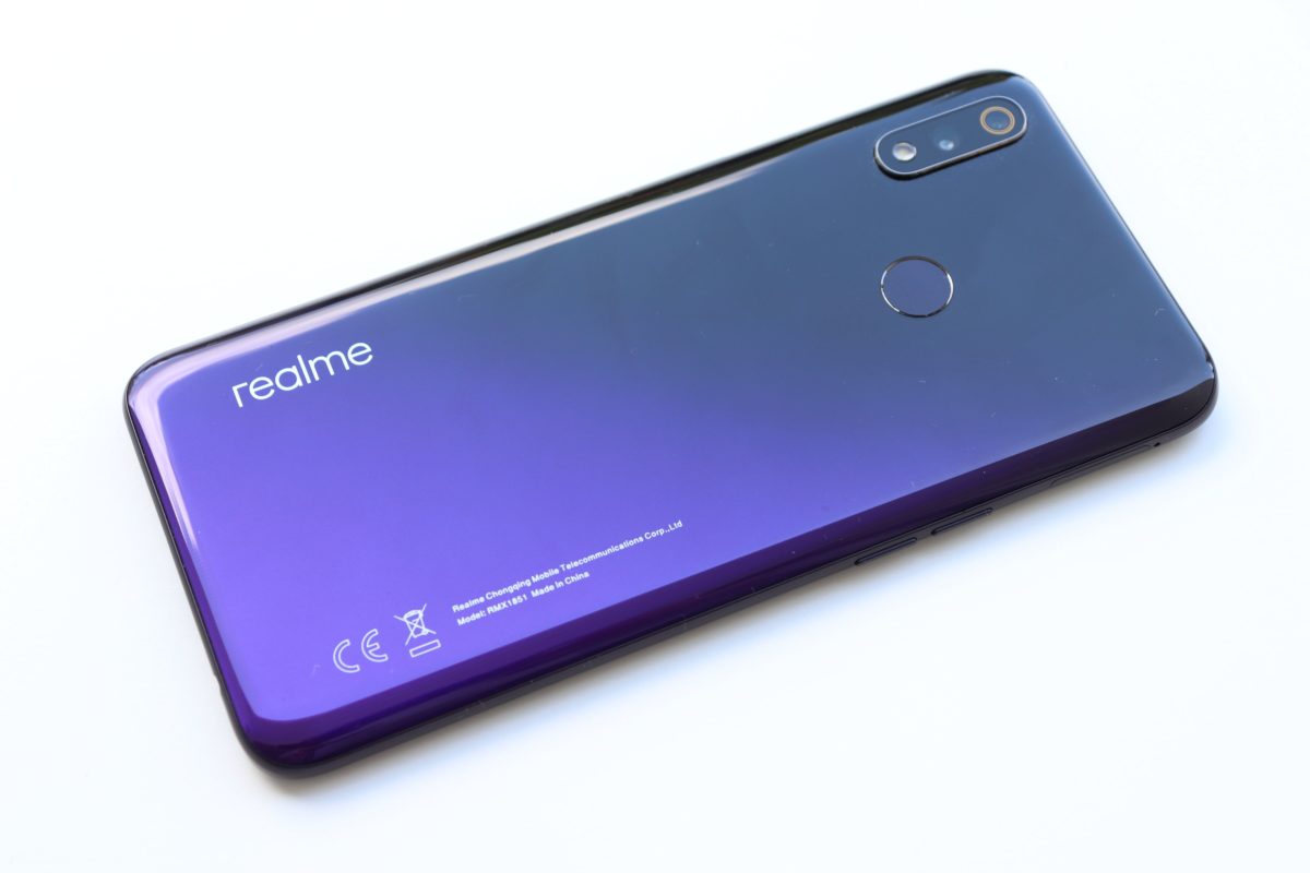 Realme 3 pro backside plastic