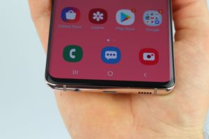 Samsung Galaxy S10 Displayränder 1