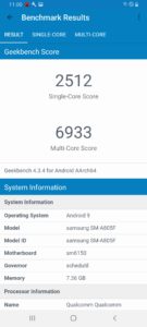 Samsung galaxy a80 7 110025 Geekbench 4 1