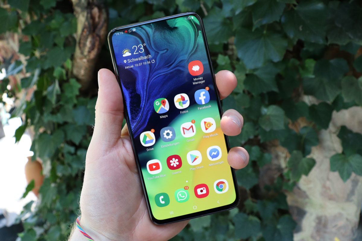 Samsung galaxy a80 handson test1