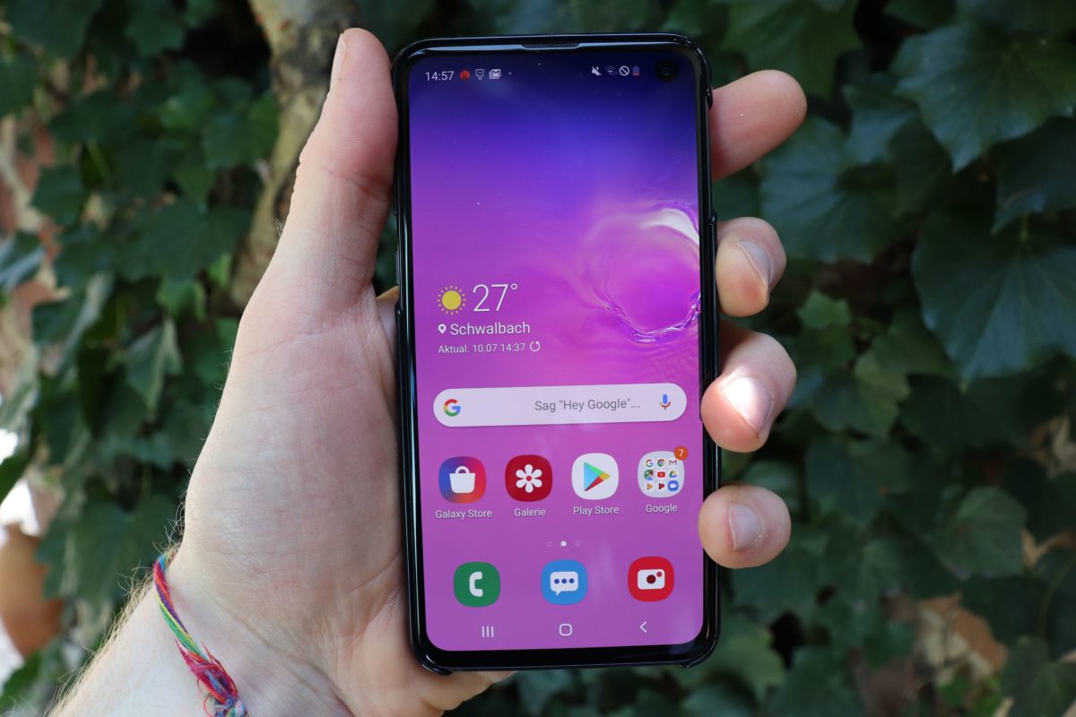 Samsung galaxy s10e test 1