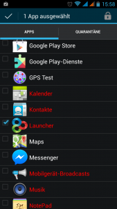 Cubot One Launcher deaktivieren