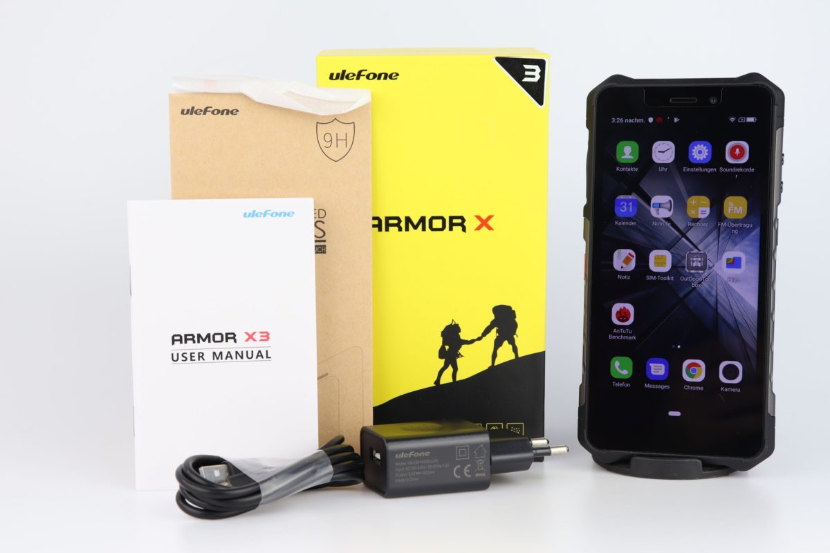 Ulefone Armor X3 Lieferumfang