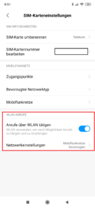 VoWIFI Xiaomi MIUI 10 freischalten 4