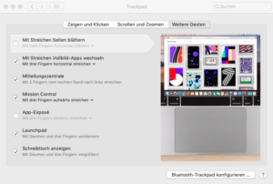 Xiaomi Hackintosh Trackpad Einstellung