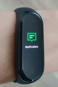 Xiaomi Mi Band 4 Notifications